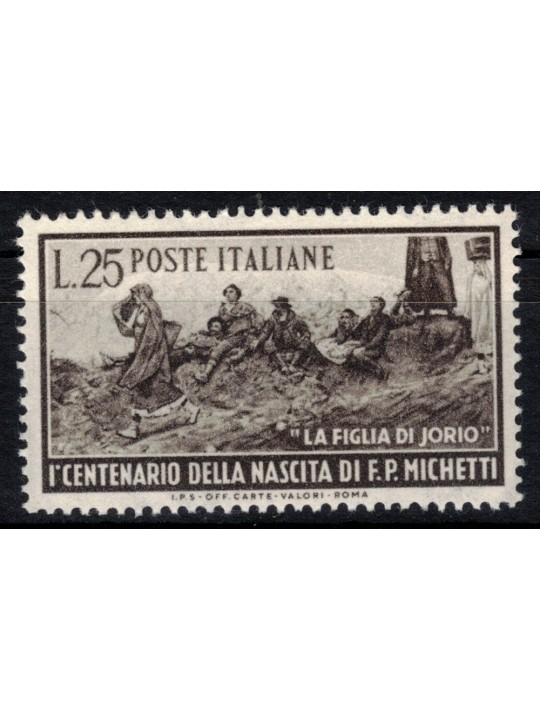 ITALY 1951 Francesco Paolo Michetti MNH**