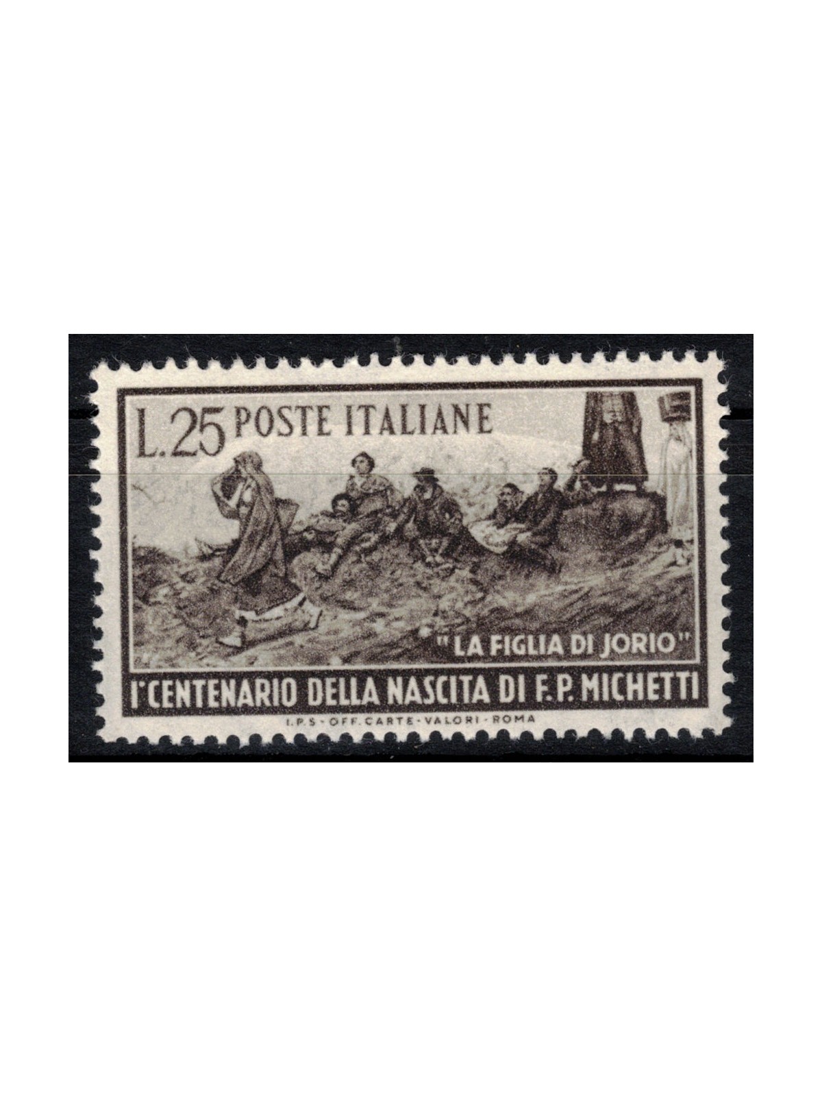 ITALIA 1951 Francesco Paolo Michetti MNH**