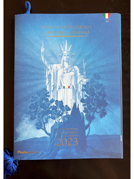 ITALIA 2023 Calendario Storie di Francobolli della Repubblica