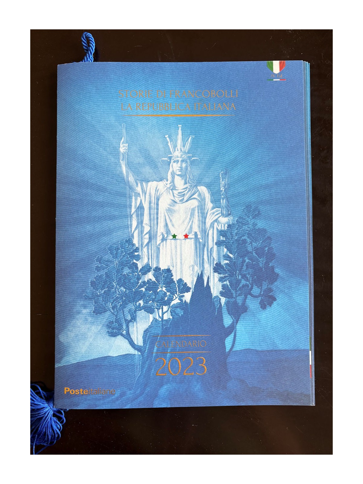 ITALY 2023 Calendar Stories of Stamps of the Republic