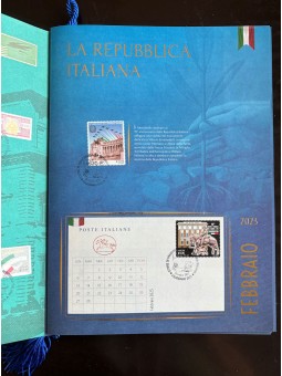 ITALIA 2023 Calendario Storie di Francobolli della Repubblica
