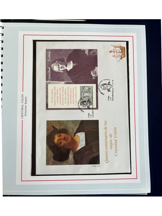 ITALIA 1992 Cristoforo Colombo, 5° Centenario della scoperta dell'America