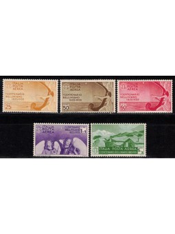 ITALY KINGDOM 1935 Centenary Bellini (airmail) 5v MH*