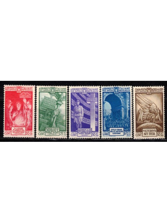ITALY KINGDOM 1935 Militia IV 5v MH*