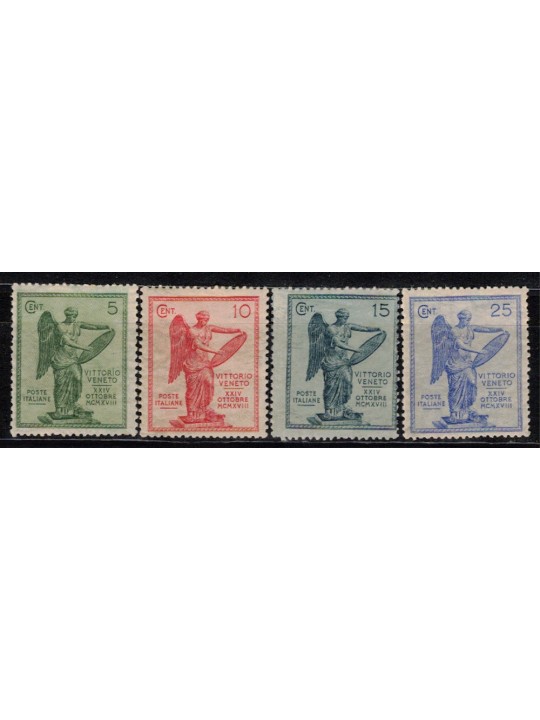 ITALIA REGNO 1921 Anniversario della Vittoria 4v MH*