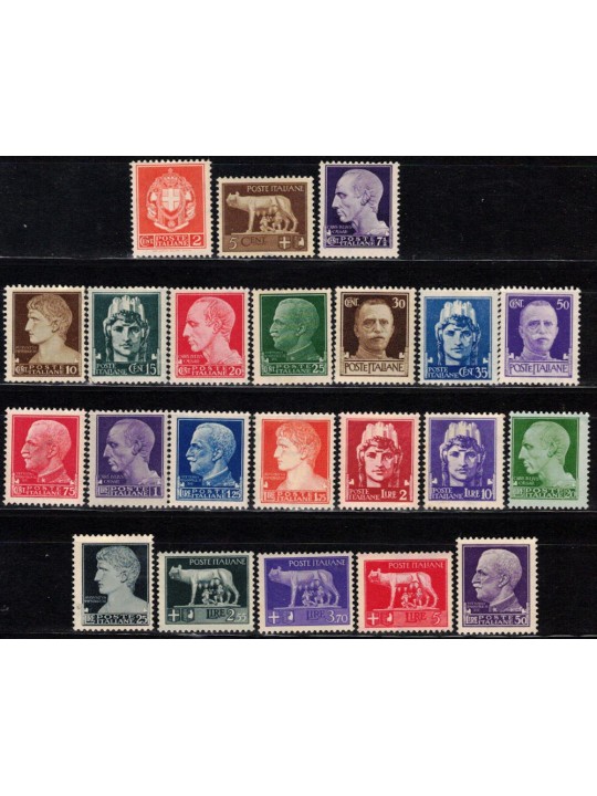 ITALY KINGDOM 1929-42 Imperial Series 22v MH*