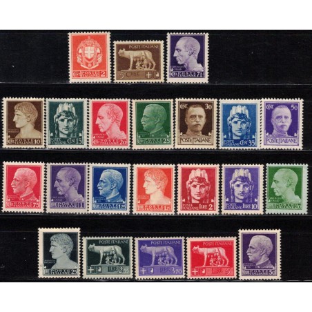 ITALY KINGDOM 1929-42 Imperial Series 22v MH*