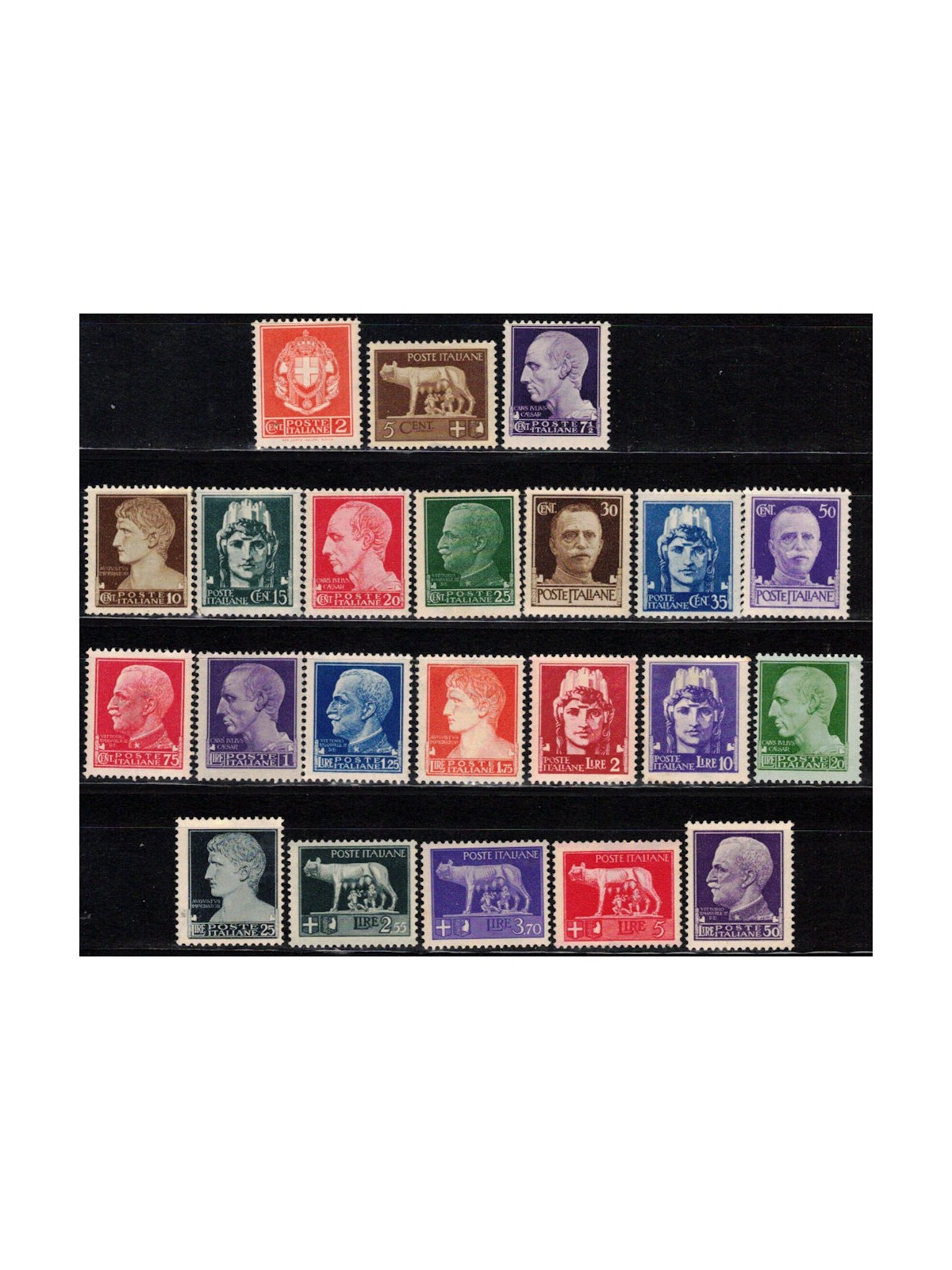 ITALY KINGDOM 1929-42 Imperial Series 22v MH*