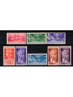ITALY KINGDOM 1930 Francesco Ferrucci 8v MH*