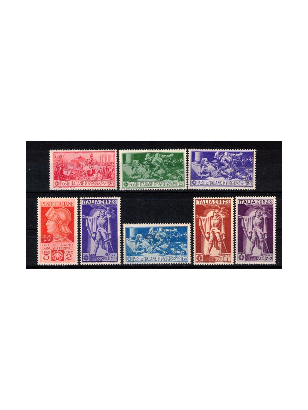 ITALY KINGDOM 1930 Francesco Ferrucci 8v MH*