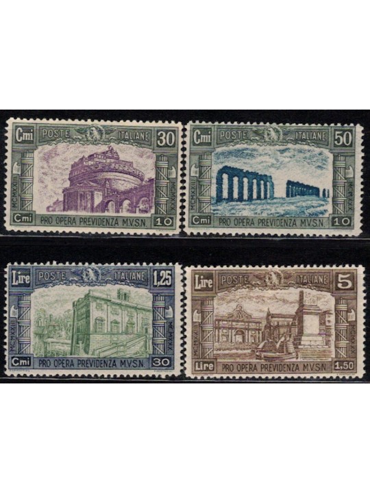 ITALY KINGDOM 1930 Militia III 4v MH*