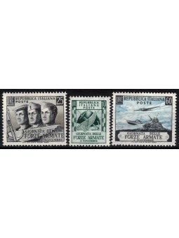 ITALIA 1952 Giornata delle Forze Armate 3v MNH**