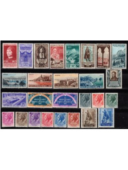 ITALY 1953 Complete Year 27v MNH**
