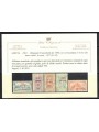 GRECIA 1901 Olimpiadi francobolli del 1896 MH*