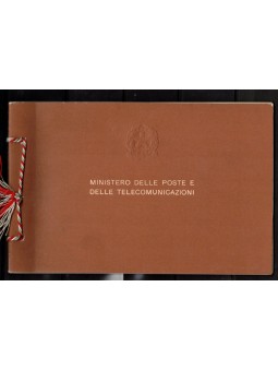 ITALIA 1956 Libretto ufficiale delle poste italiane Omaggio