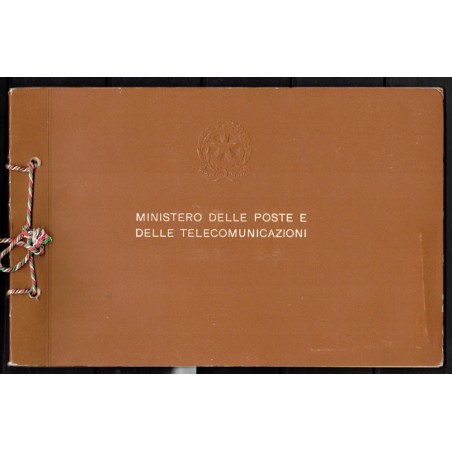 ITALY 1959 Official Italian Postal Booklet Homage