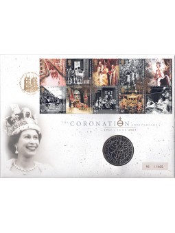 REGNO UNITO 2003 The Coronation Anniversary - Coin fdc