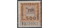 ITALY 1959 General income tax £500 MNH**