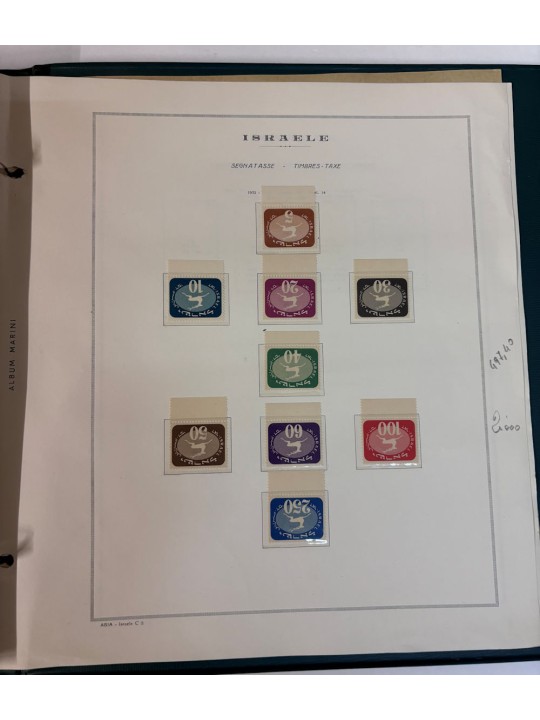 ISRAELE 1953/1969- Lotto di francobolli MNH**