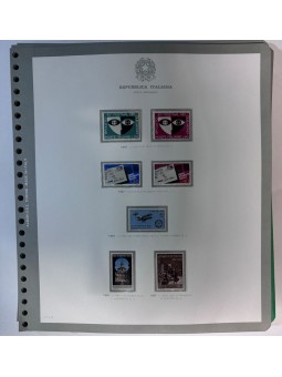 ITALIA 1964-1976 Presidenze Saragat e Leone complete di francobolli MNH**