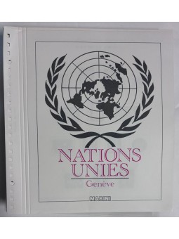 NAZIONI UNITE Uff. di Ginevra 1969/2008 collezione di francobolli MNH**