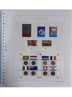 NAZIONI UNITE Uff. di Ginevra 1969/2008 collezione di francobolli MNH**