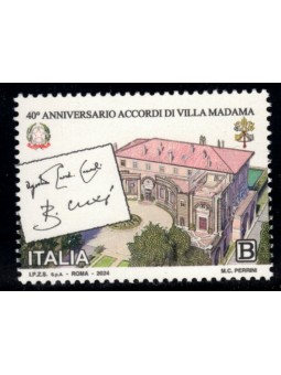 ITALIA 2024 Accordi di Villa Madama MNH**