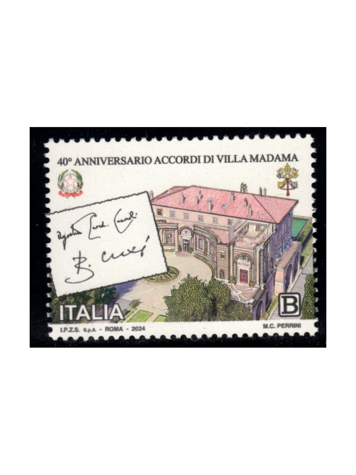 ITALIA 2024 Accordi di Villa Madama MNH**
