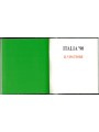 1990 Folder Libretto Le Poste Italiane Scendono in Campo Italia'90