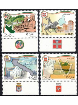 ITALIA 2006 Regioni d'Italia (con appendice) 4v MNH**