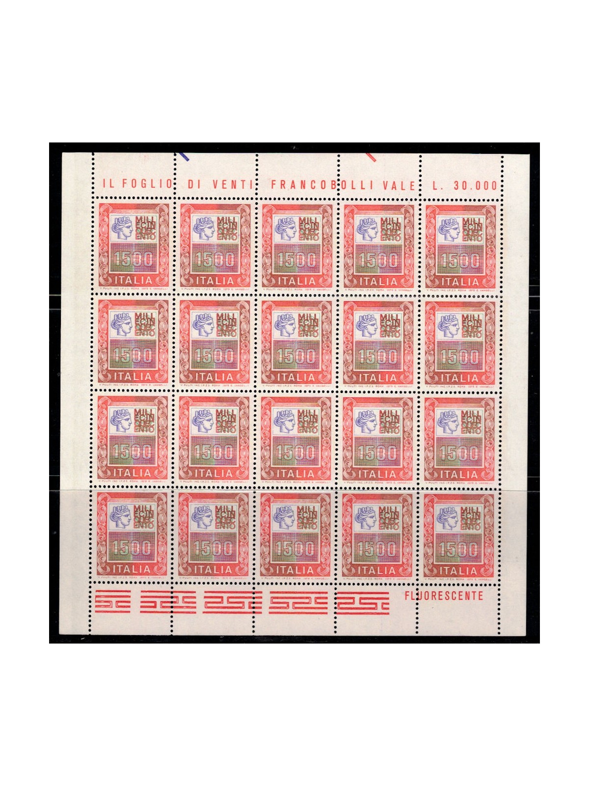 ITALIA 1978-79 Alti valori £ 1500 MF MNH**