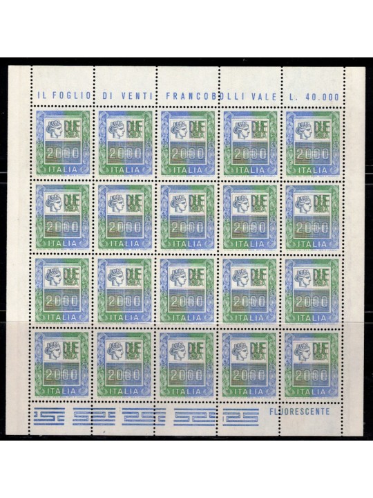 ITALIA 1978-79 Alti valori £ 2000 MF MNH**