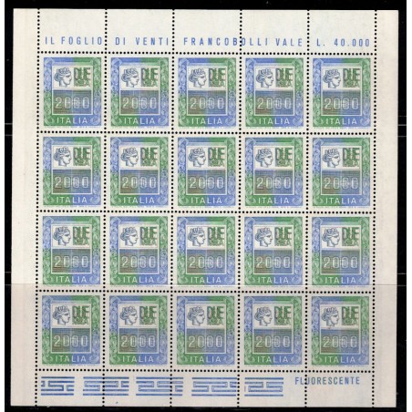 ITALIA 1978-79 Alti valori £ 2000 MF MNH**