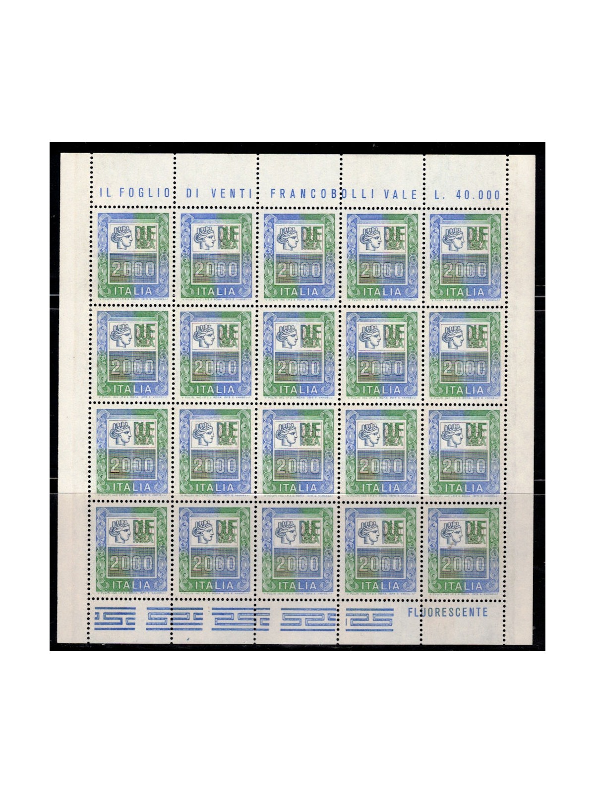 ITALY 1978-79 High values £2000 m/s MNH**