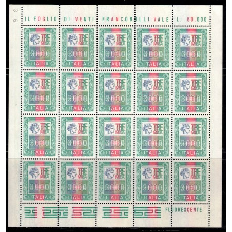 ITALIA 1978-79 Alti valori £ 3000 MF MNH**