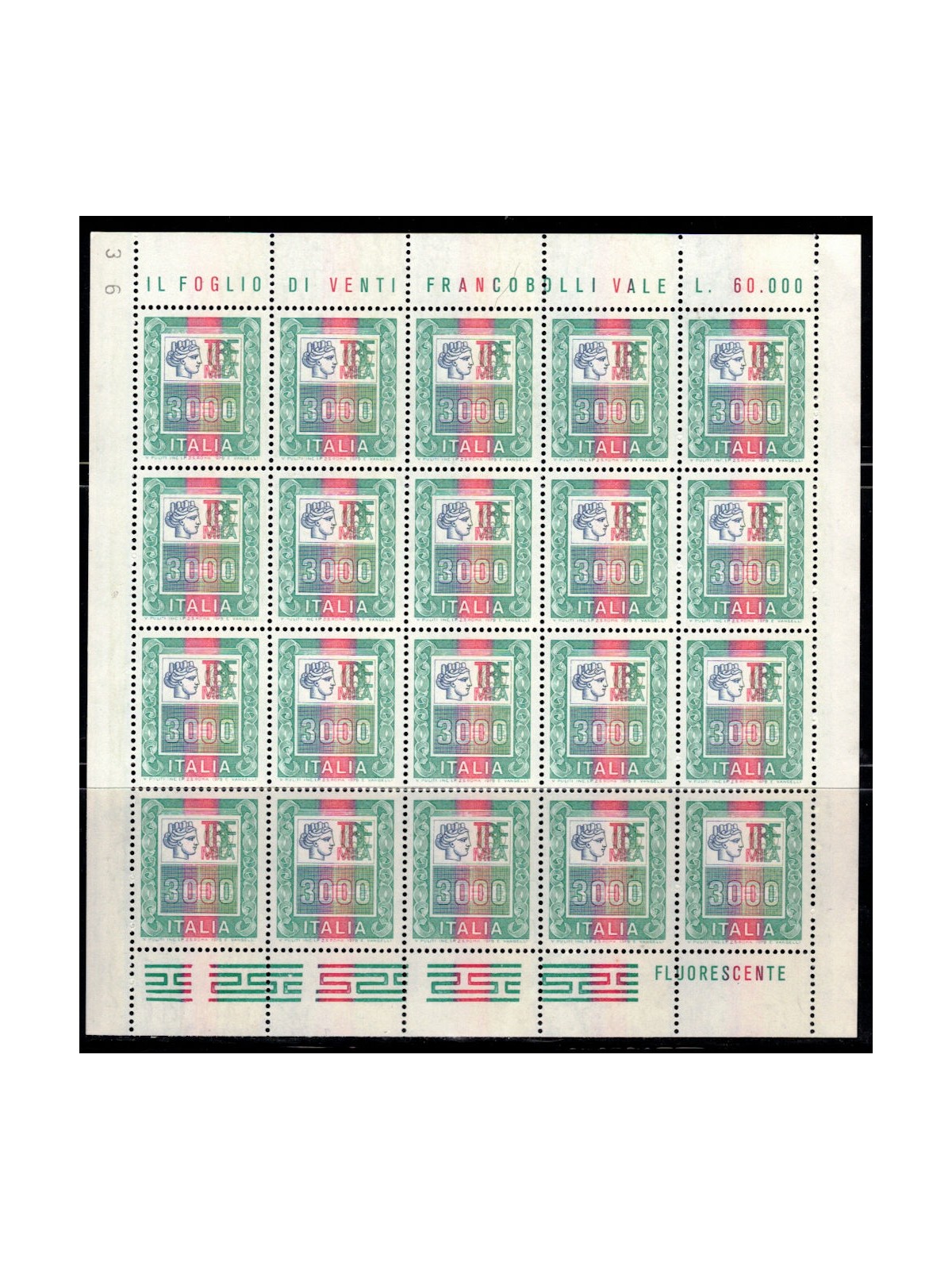 ITALIA 1978-79 Alti valori £ 3000 MF MNH**