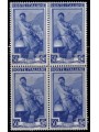 ITALIA 1950 Italia al lavoro 50c. in quartina MNH**