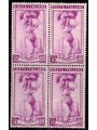 ITALY 1950 Italy at work L.30 in block of four MNH**