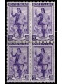 ITALIA 1950 Italia al lavoro L.50 in quartina MNH**