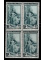 ITALY 1950 Italy at work L.65 in block of four MNH**