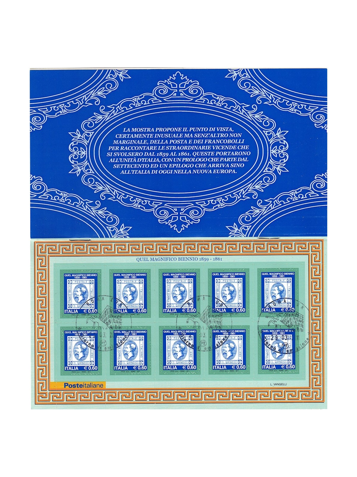 ITALY 2011 That magnificent two-year period booklet us