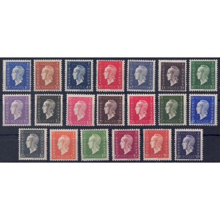 FRANCE 1945 Marianne of Dulac 20v MNH**