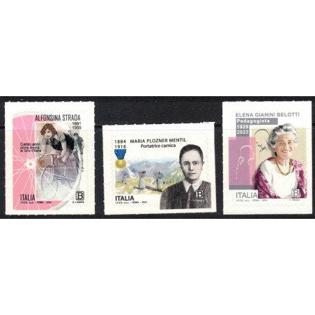 ITALY 2024 Civic Sense. The Strength of Women MNH**