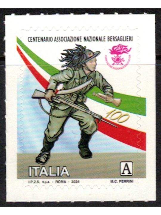 ITALIA 2024 Associazione Nazionale Bersaglieri MNH**