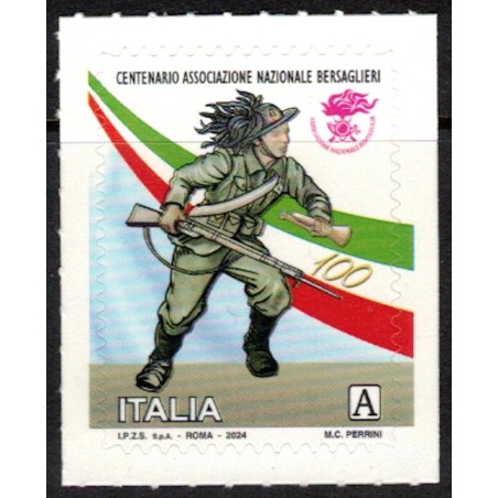 ITALY 2024 National Association of Bersaglieri MNH**