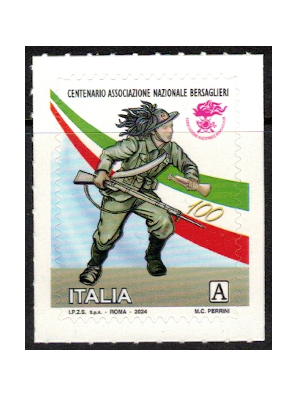 ITALIA 2024 Associazione Nazionale Bersaglieri MNH**
