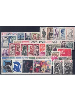 FRANCIA 1961 Annata completa 44v MNH**