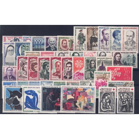 FRANCE 1961 Complete vintage 44v MNH**