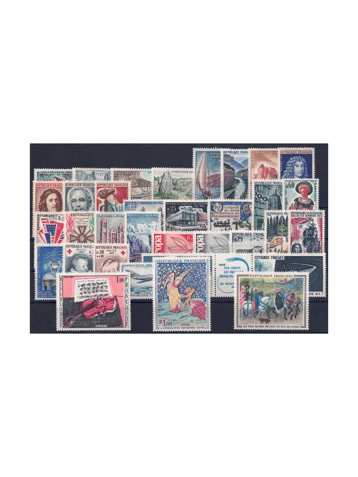 FRANCIA 1965 Annata completa 34v MNH**
