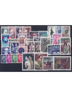 FRANCIA 1967 Annata completa 33v MNH**